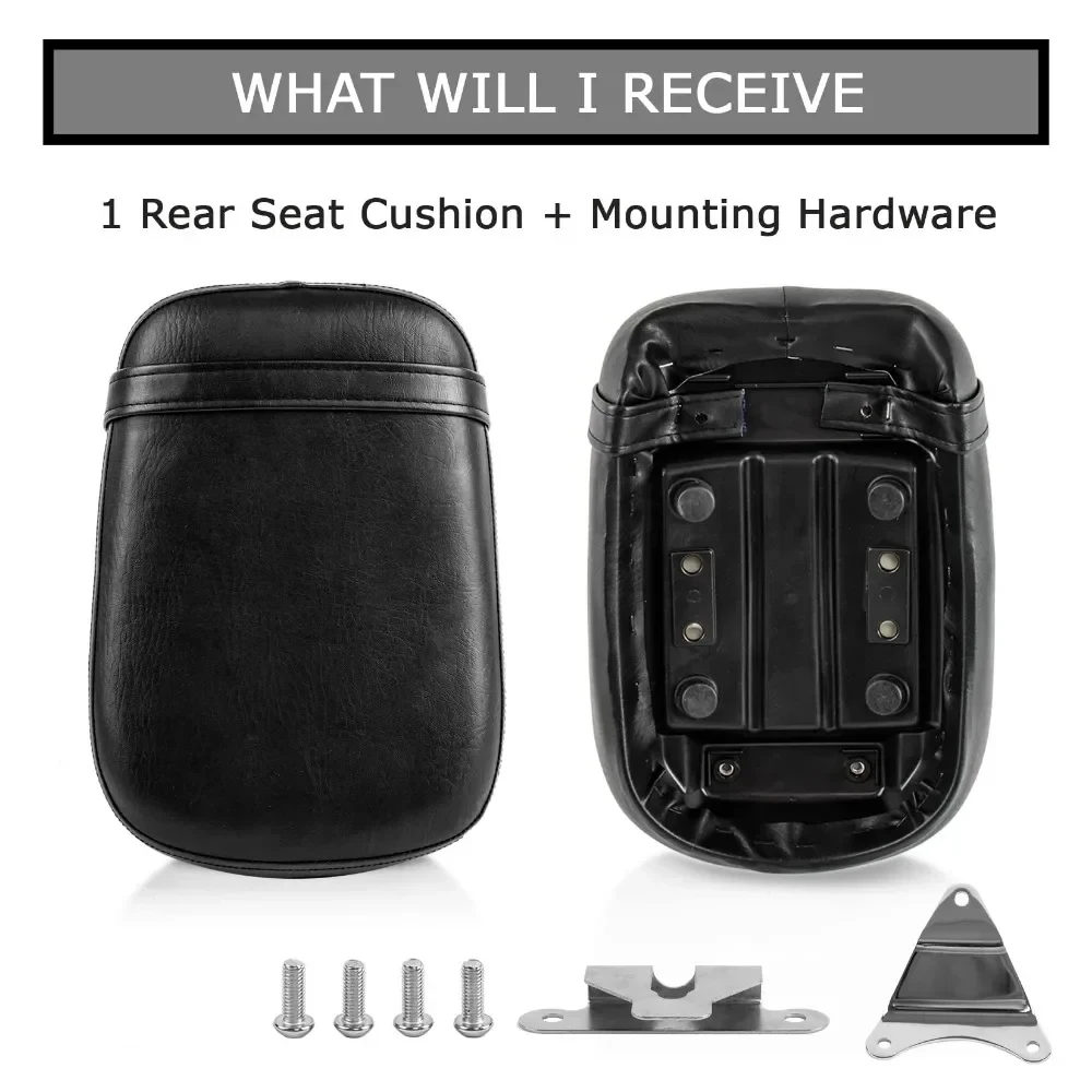 Motorcycle Rear Passenger Seat Pillion Cushion Rear Passenger Seat Pillion For Honda Shadow Aero VT750C 2004-2013