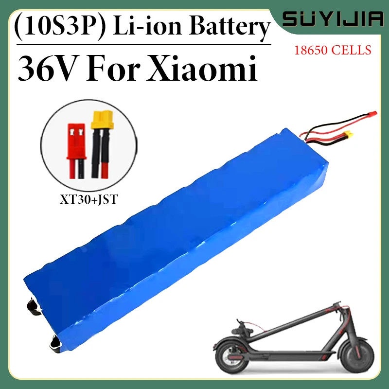 

Original 7.5Ah 36V Battery Pack for Xiaomi Mijia M365 36V 7500mAh Batteries Electric Scooter W/ BMS Board High Power 18650 Cells