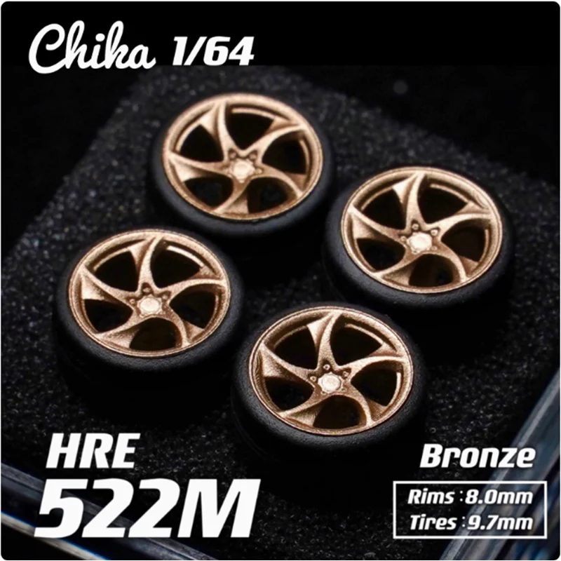 1/64 Chika Hre 522M 9.7Mm/10.5Mm Posture Wheel Hub In Stock Child Model Car Modification Toy Gift