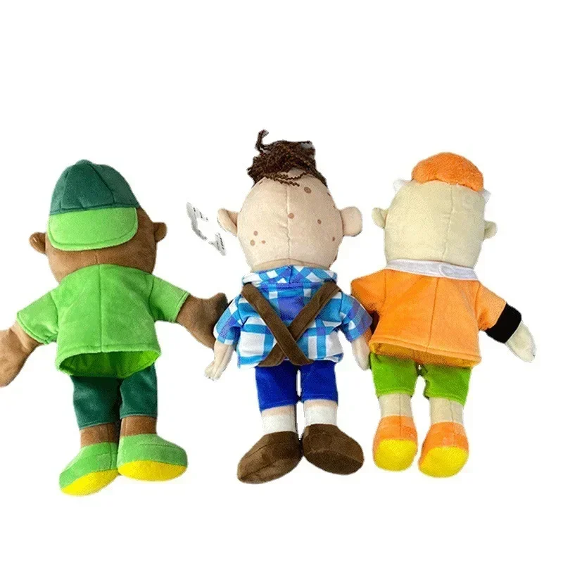 40cm Large Jeffy Boy Plush Toys Action Figures Puppet Children Kawaii Soft Doll Show Party Props Christmas Doll Birthday Gift