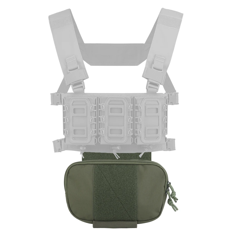 

Tactical Abdominal Dump Drop Pouch Outdoor Sport Hunting Waist Bag Multifunctional Paintball Airsoft Plate Carrier Storage Pouch