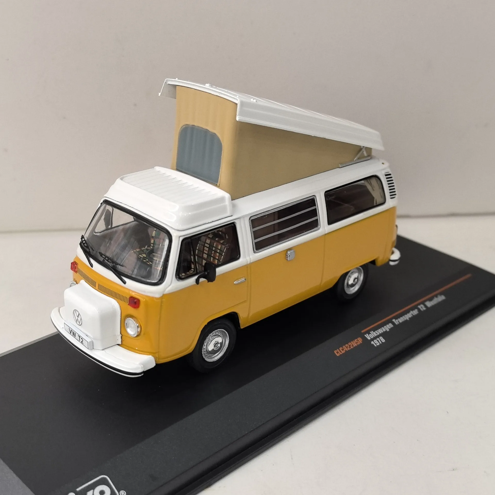 

Diecast IXO 1/43 Scale VW TRANSPORTER T2 1978 Alloy Car Model Collectible Toy Gift Souvenir Display Ornament