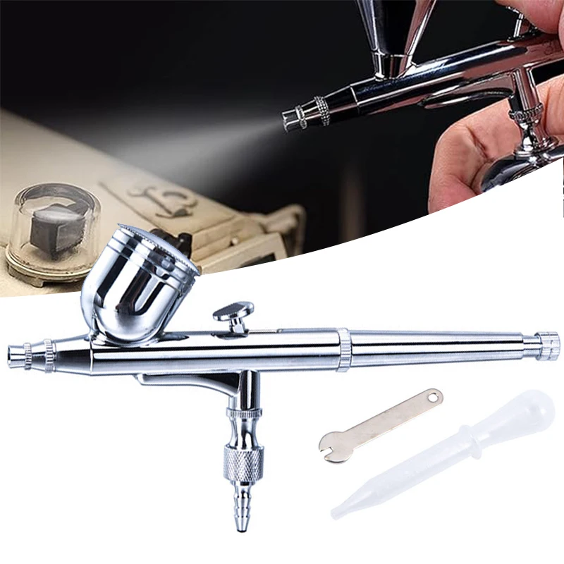 

Dual-Action Spray Gun Airbrush 0.3mm Airbrush for Nail Airbrush For Nail Art Tattoo Craft Cake Nano Fog Mist Sprayer DIY Tool