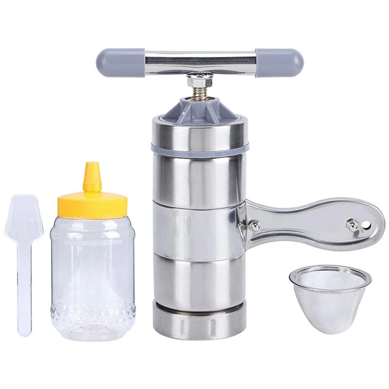 

Household Portable Manual Bee Honey Press Presser Extractor Machine For Beekeeping Agriculture Vertical