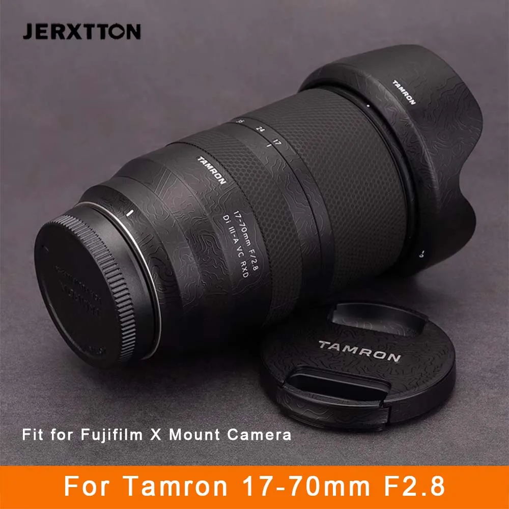 Vinyl Skin Lens Tamron 17 70 F2.8 for Fujifilm X Mount Camera 3M Anti-Scratch Protective Sticker Full Wrap Decals 17-70mm F2.8 f