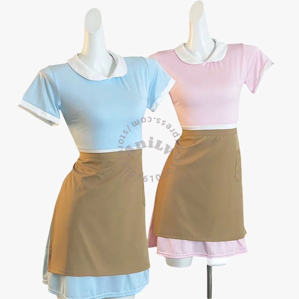 

AniLV Fairy Tale Fallen Princess Dress Maid Uniform Outfit Cosplay Costumes