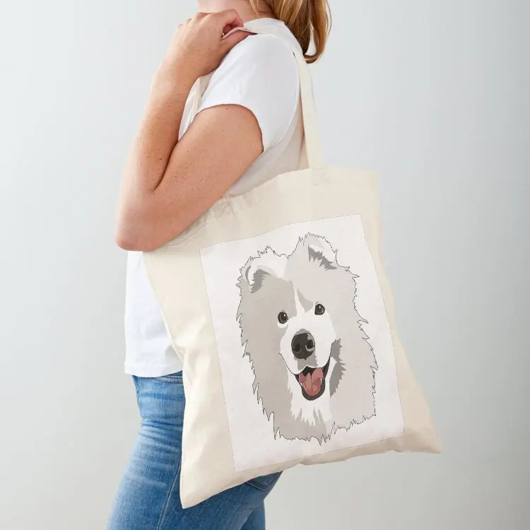 

Baloo The Samoyed Tote Bag tote bag woman Shopper Women's shopper Cloth bag