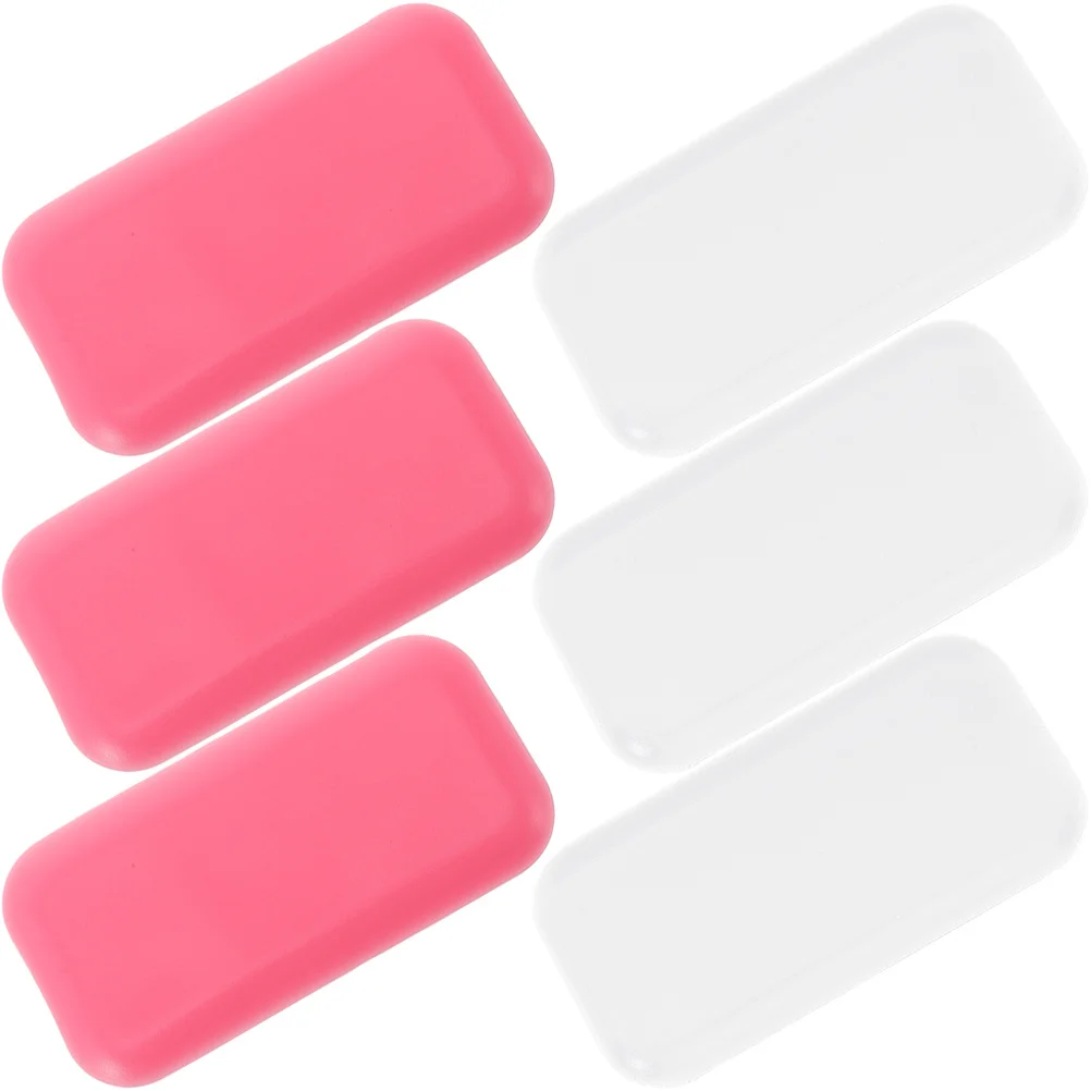 6 pezzi in silicone per innesto ciglia cuscinetti per fronte riutilizzabili supporto per ciglia finte strumenti per estensione ciglia forniture per estensione ciglia