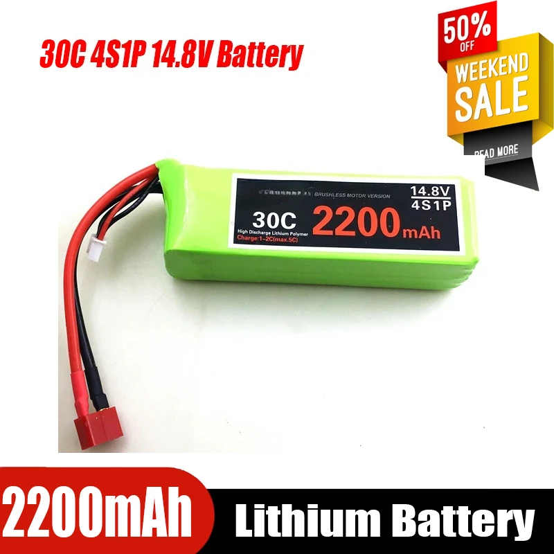 

For Feilun FT011 RC Boat Spare Parts 14.8V 30c 2200mAh Lipo Accessories Battery