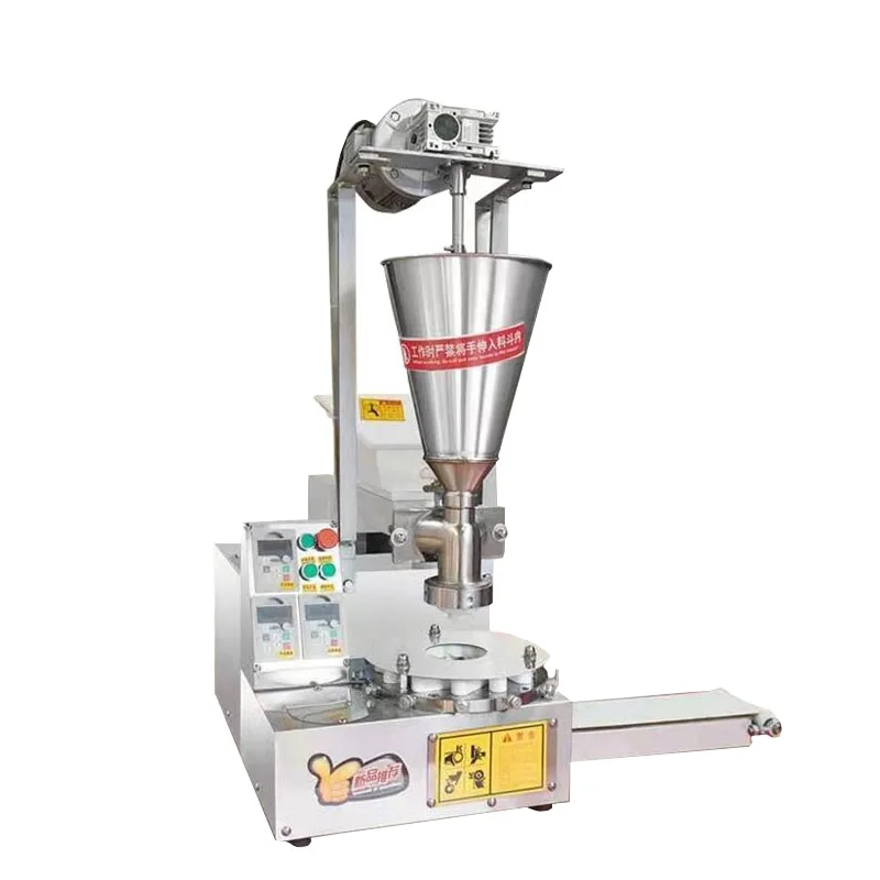 Electric Desktop Chinese Baozi Momo Steamed Bun Making Machine