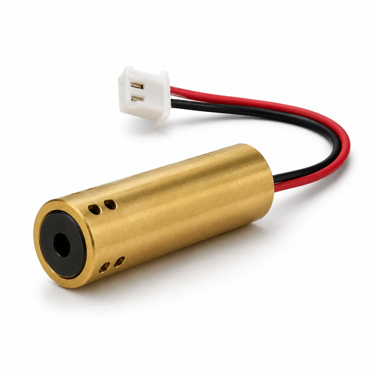 ZhonNa Brass Red Dot Laser Module 13.9x36mm 2-Pin Wire for Precision Measuring Instruments Parts Accessories and Attachments Kit