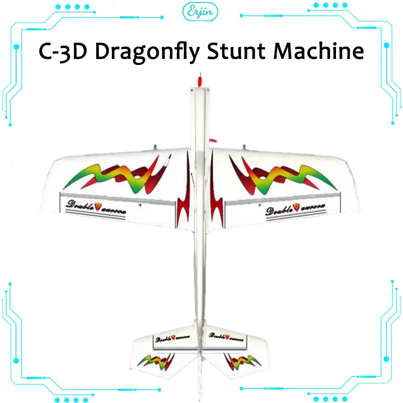 Canglang Aircraft Model Epo Foam Remote Control Aircraft 3d Crane 920 Wingspan C-3d Dragonfly Stunt