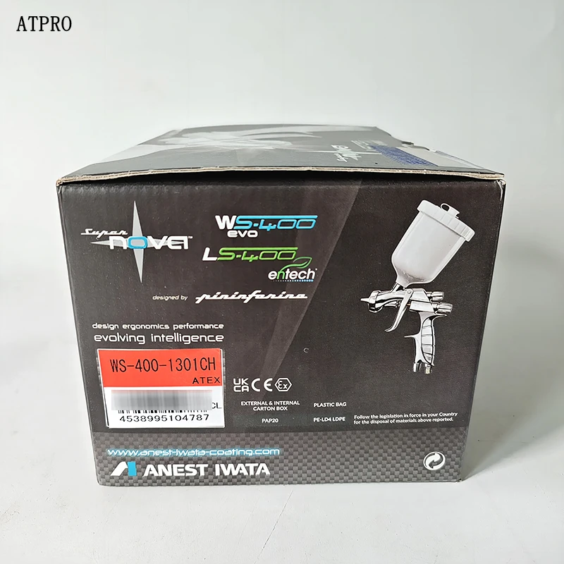 Japanese IWATA spray gun ANEST IWATa WS-400 1301CH Supernova