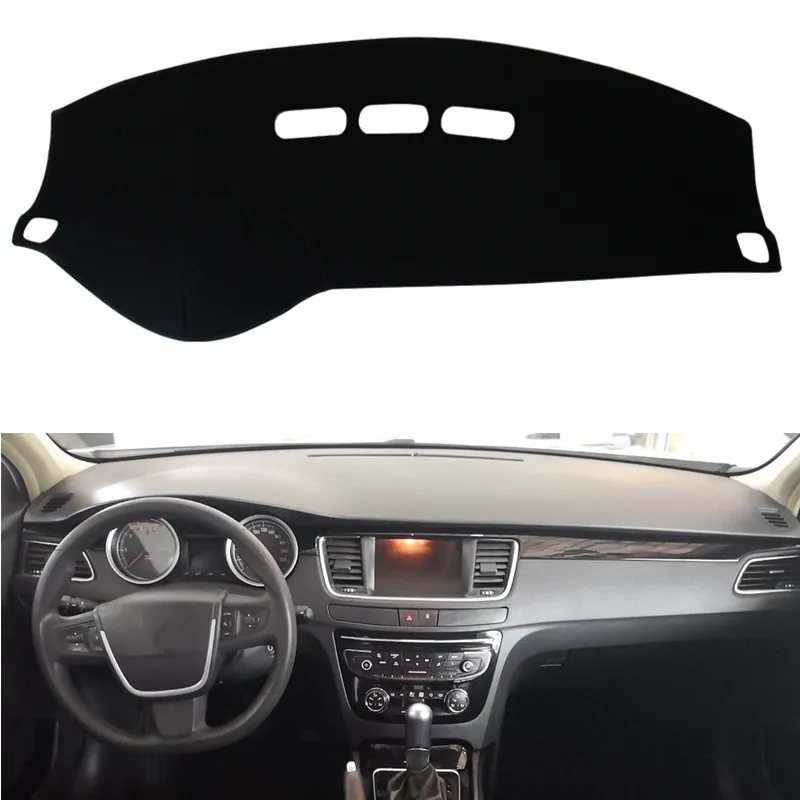 

Накладка на приборную панель, протектор коврика для Peugeot 508 508sw 508GT RXH 2010-2016 2017 2018, Солнцезащитный ковер для приборной панели, ковер, автомобильные аксессуары