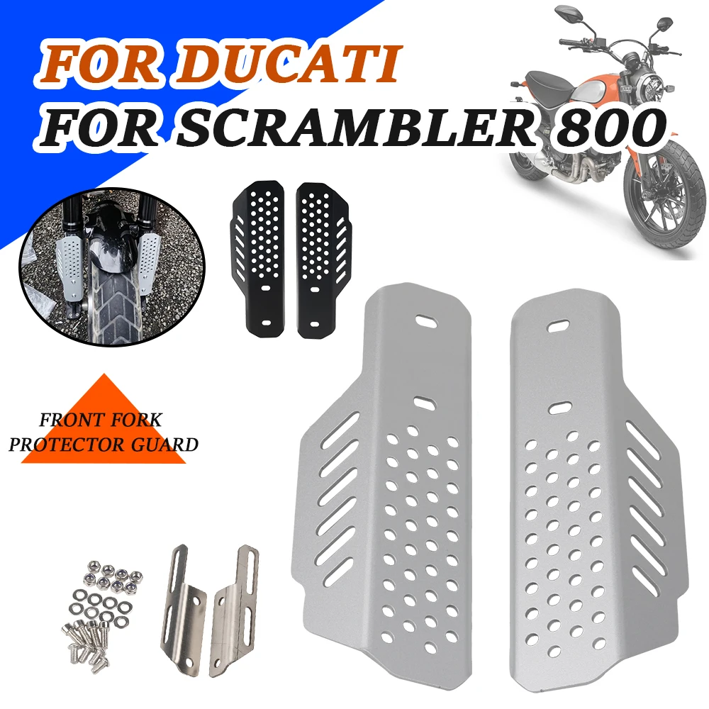 

For Scrambler 800 Front Fork Cover Gaiters Gators Shock Protector Guard Cap For Ducati Scrambler800 2023 Motorcycle Accessories