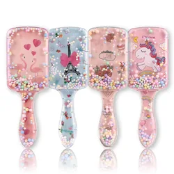Cartoon style hair brush, both dry and wet massage exfoliating hair brush, suitable for both men and women