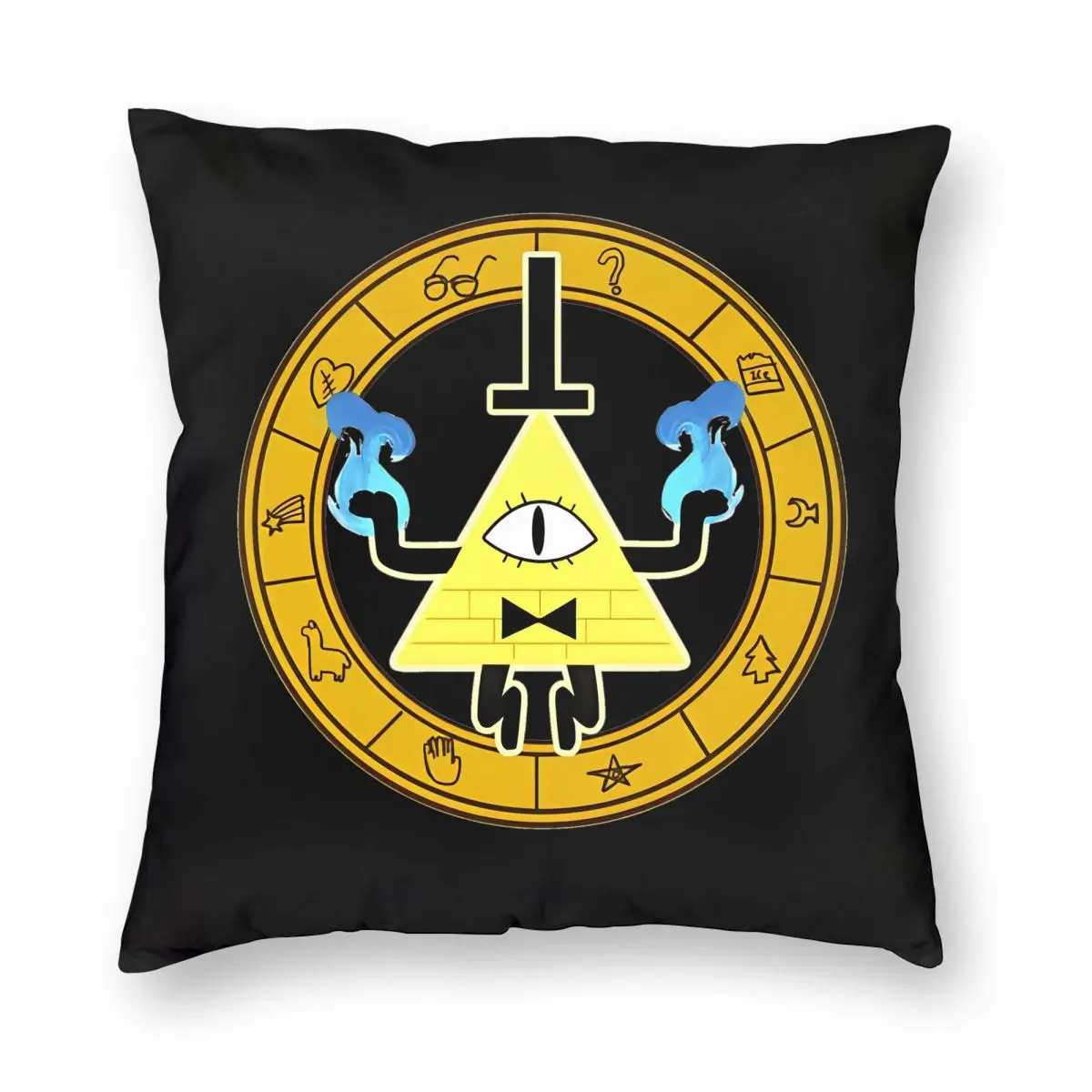 Always Watching Bill Cipher Pillowcase Printing Cushion Cover Decorative Gravity Falls Throw Pillow Case Cover Car 45*45cm