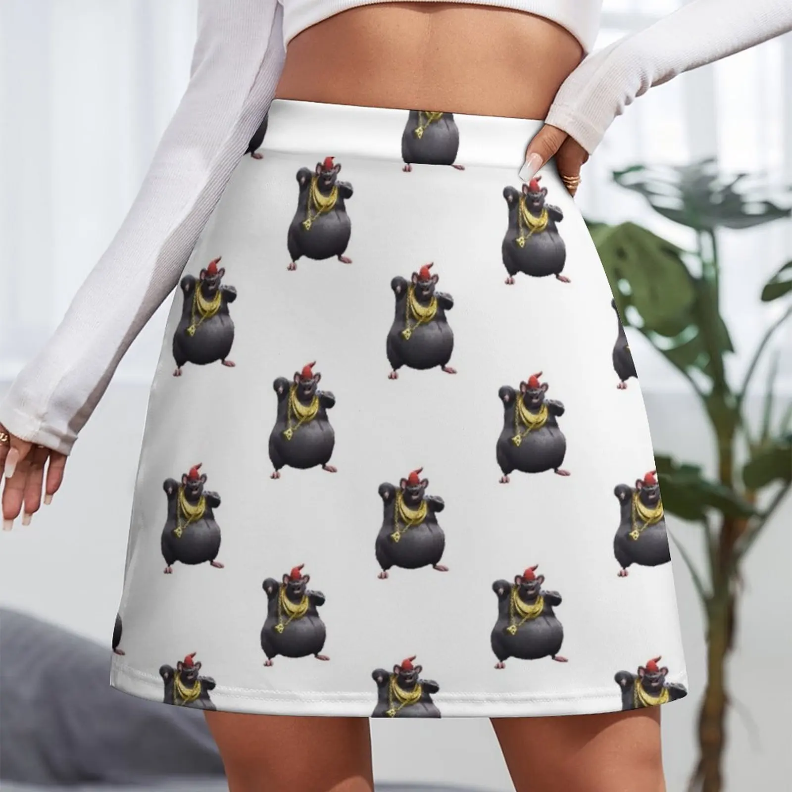 Biggie Cheese Mini Skirt Women's summer dress skirts for womens new in clothes