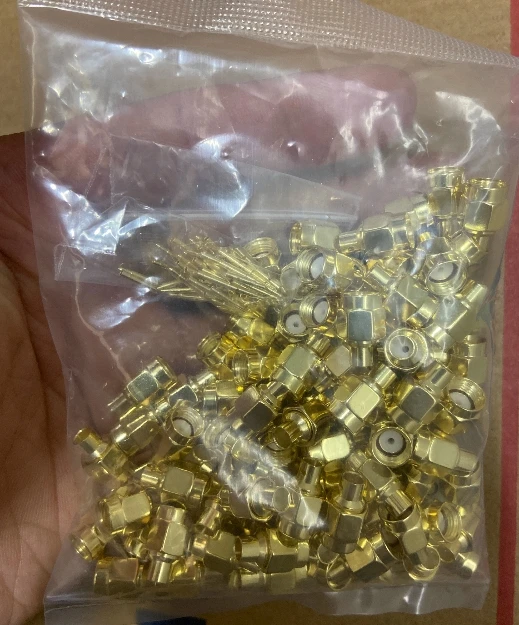 100PCS/500PCS/600PCS Male Plug Connector For 141 Cable