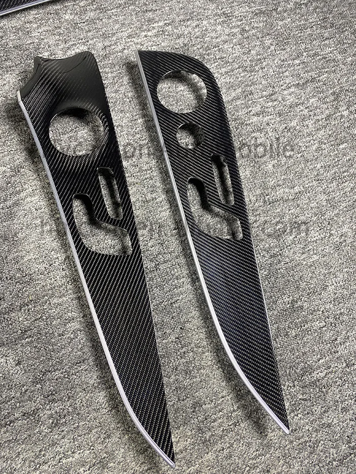 Fabrik Direkt Auto Carbon Fiber Innen Fit für Merc-es Bez W213 2016-2023 Auto Innen Instrumentierung