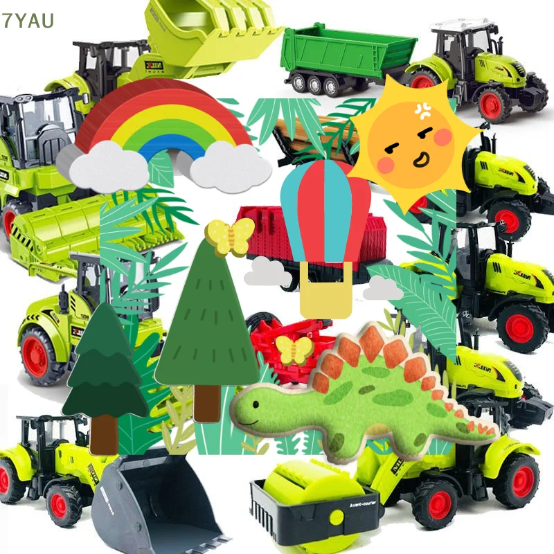 

1 шт. самосвал кран инженерный инерционный автомобиль игрушечный инерционный скользящий городской строительный экскаватор модели ручное развитие навыков