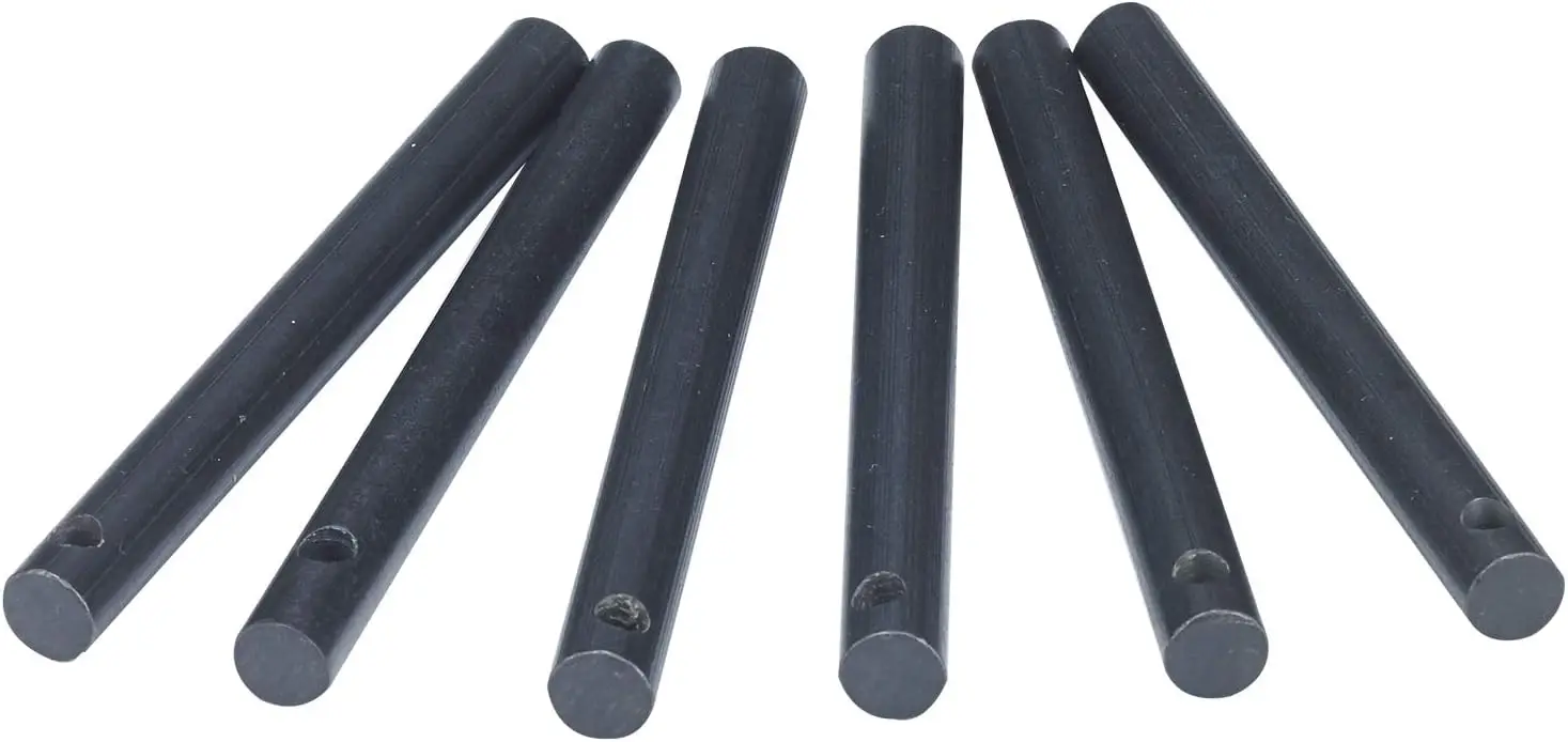 

6PCS Drilled Ferrocerium Rod Fire Starter, Magnesium Fire Steel Rods, Emergency Survival Kit