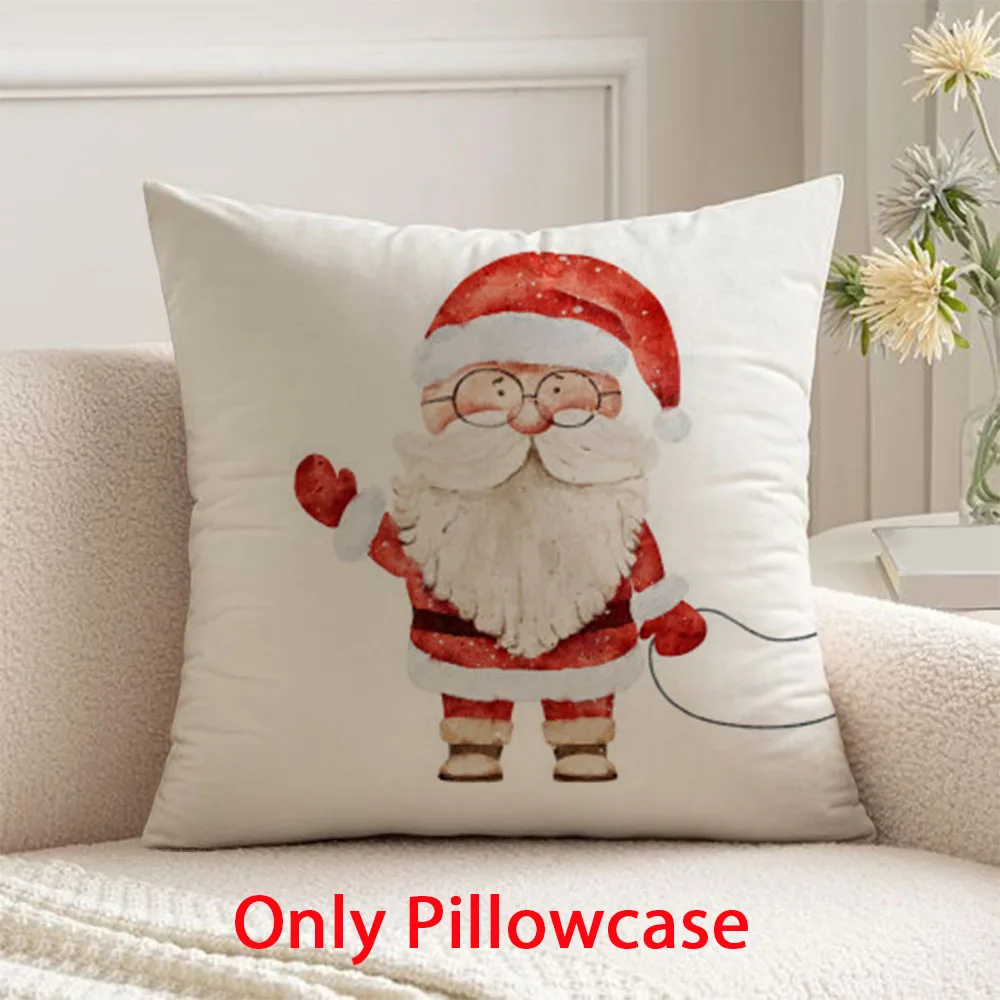 

Christmas Pillow cover fall decorative 45x45 cushions cover for new pillow case winter decorative cushions