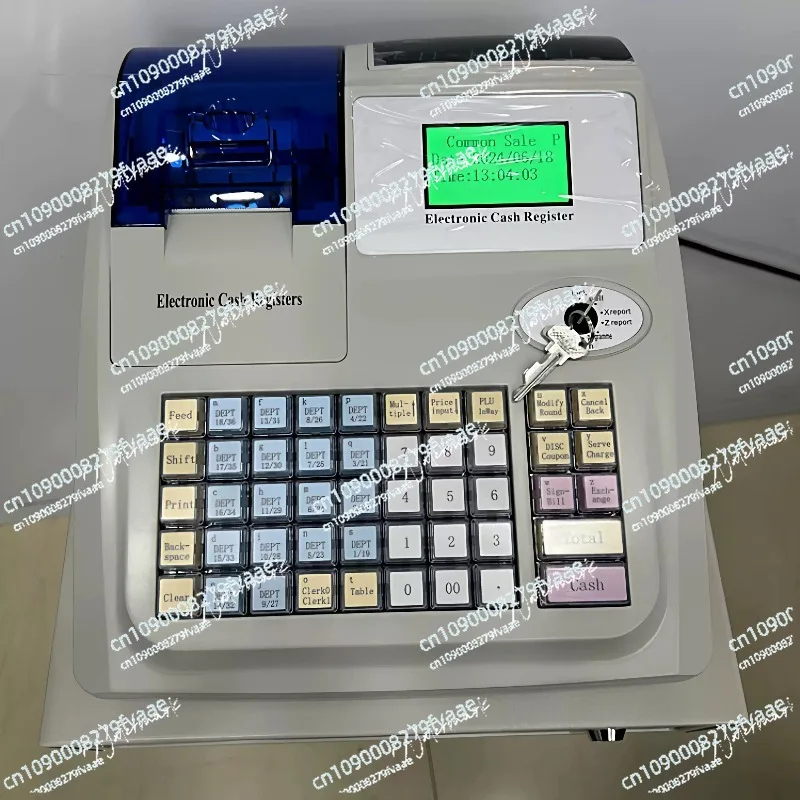 Chinese and English collection and cash register all-in-one machine printing, simple payment machine ordering