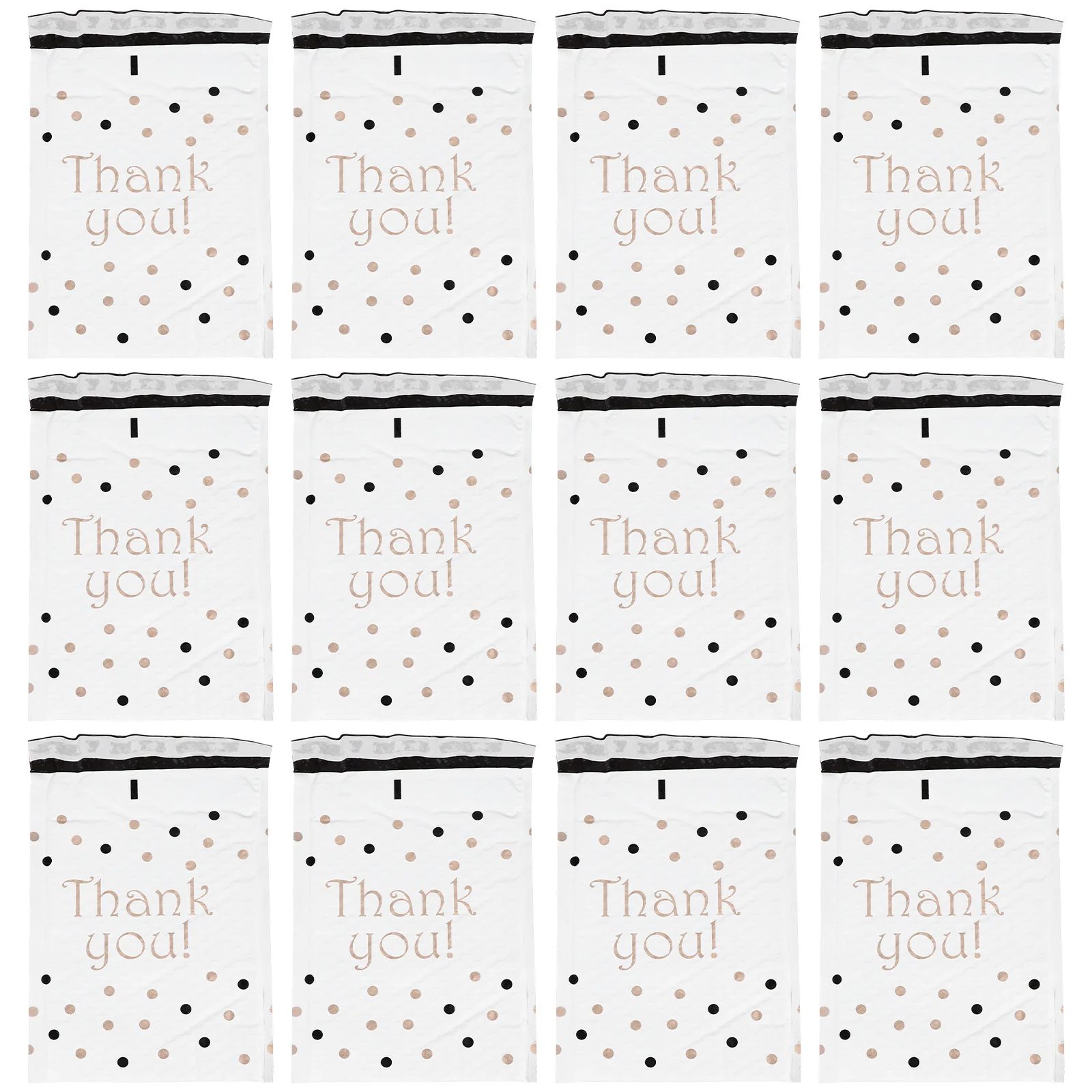 25 قطعة حقيبة مغلف فقاعة مغلفات بريدية مبطنة مقاومة للماء لشحن الكتب خفيفة الوزن لاصقة قوية فقاعة بريدية #3