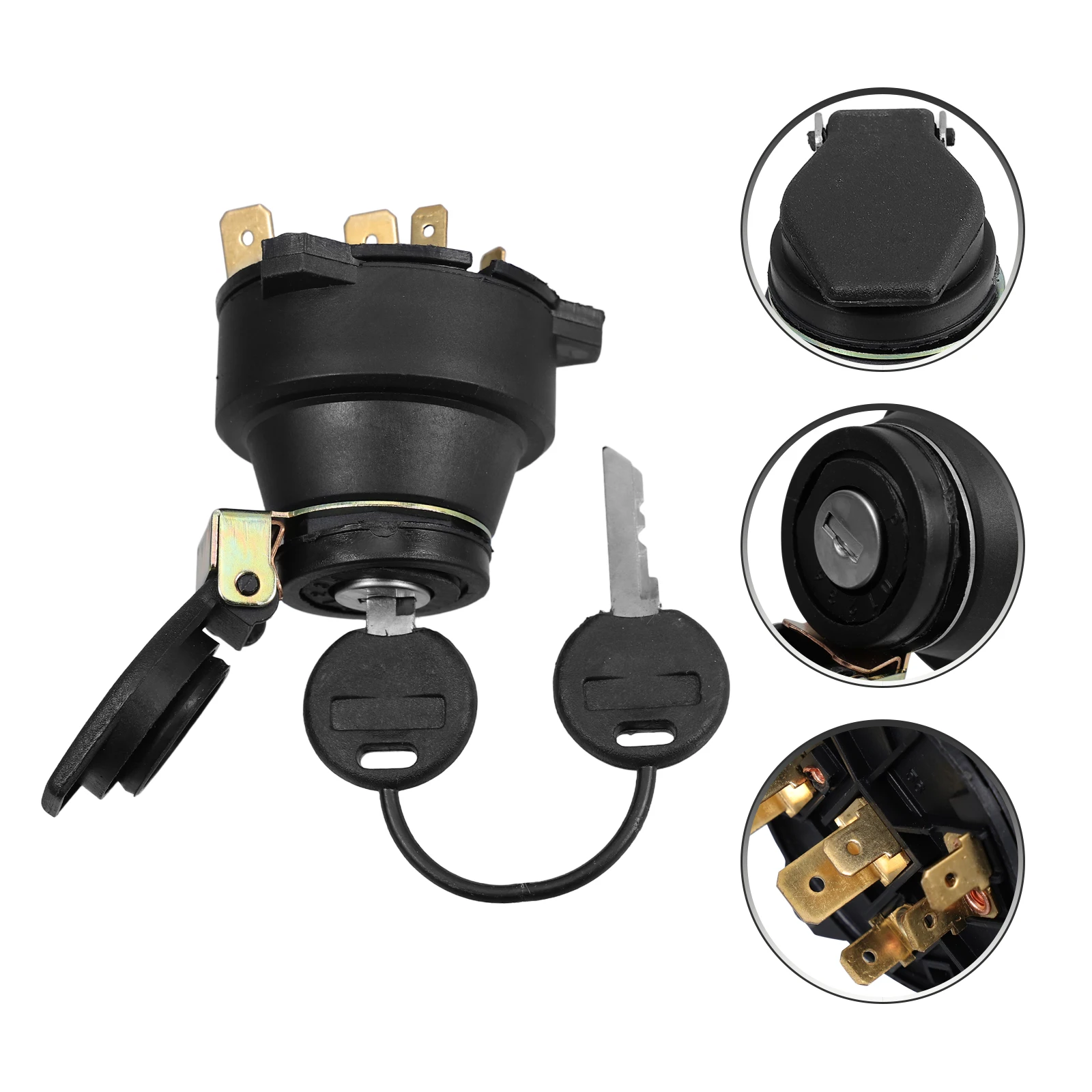 

Ignition Switch Mower Starter Switches Craftsman Lawn Key Secure Conductivity Installation Durable Tractor