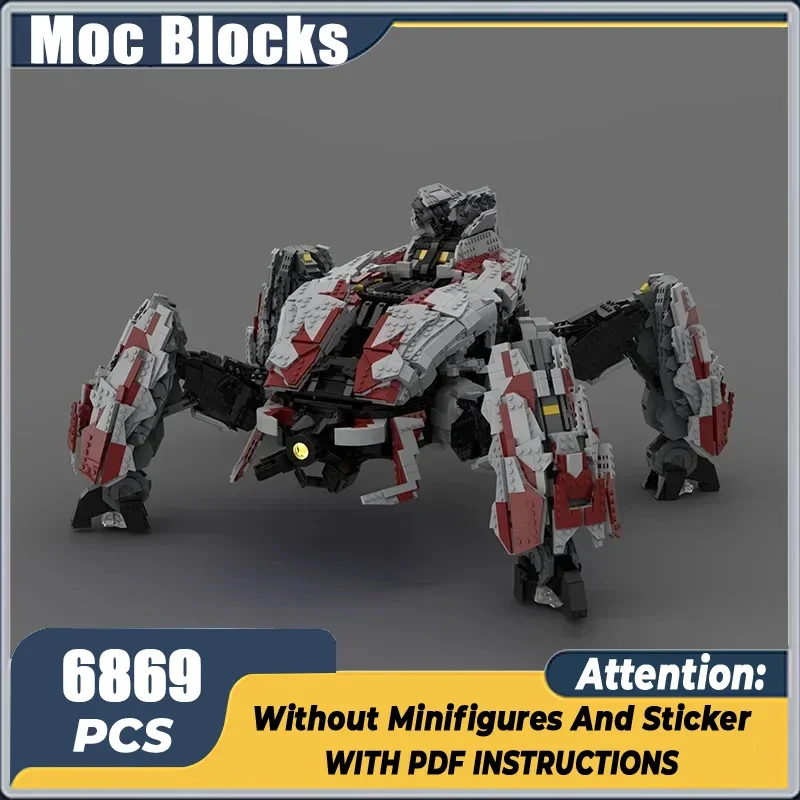 Moc Building Bricks Famous Games Model Scarab Machinery Insects Technology Modular Blocks Gifts Christmas Toys DIY Sets Assembly