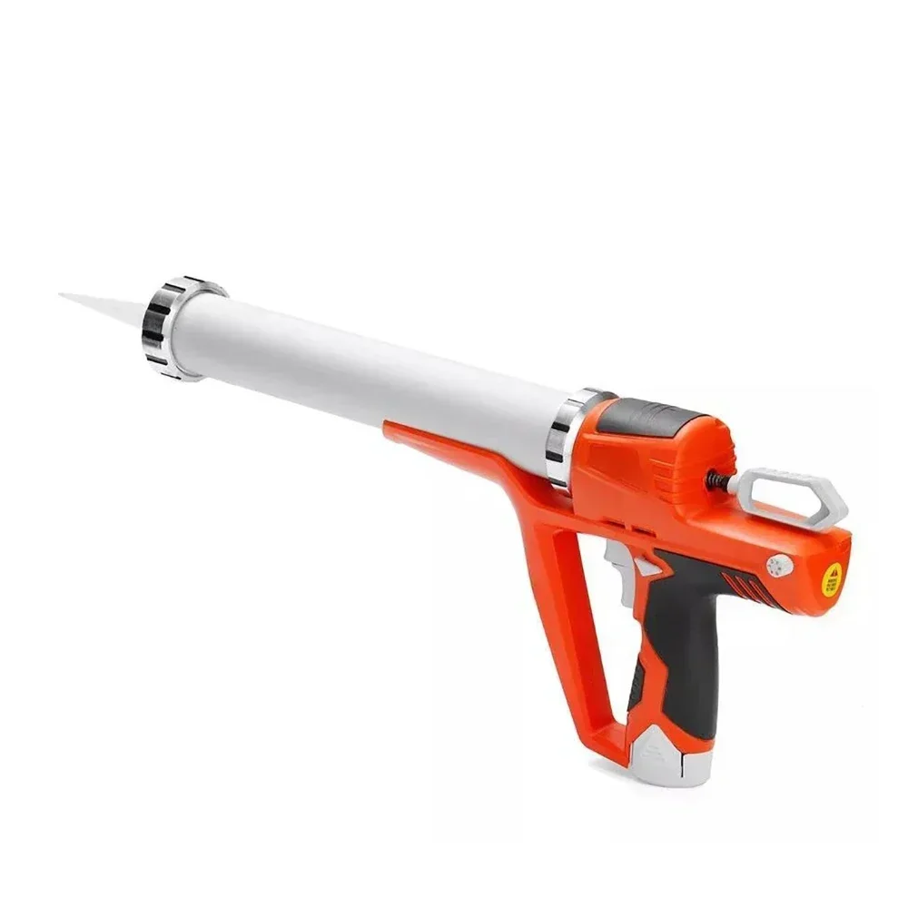 

DIY Electric Caulking Gun with LED 28mm/s Cordless Glue Gun for Hard & Soft Glue Sealant Machine with 2 Battery Rechargeable