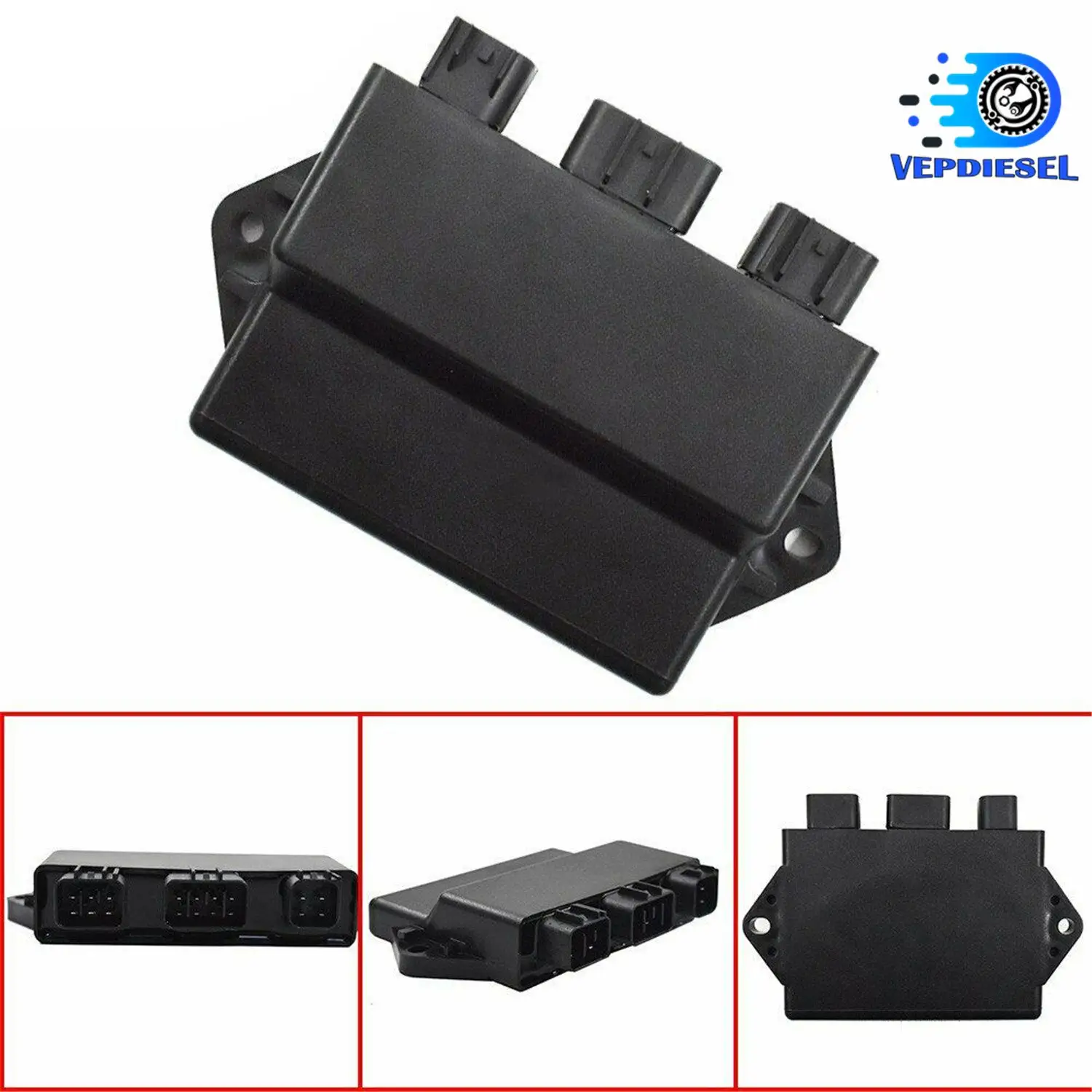 

1pc CDI Box Unit 18 pins 5KM-85540-00-00 5KM-85540-10-00 For 2002-2003 Yamaha ATV YFM660 Grizzly 660cc YFM 660 R Raptor New