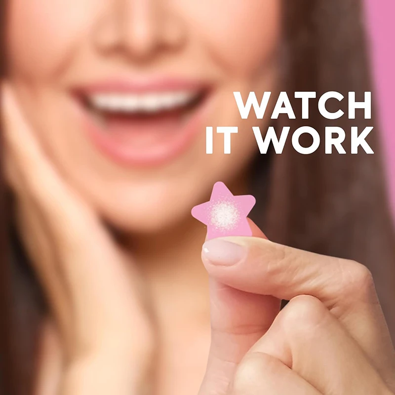 Star coeur acné Patch réparation acné nettoyage Invisible respirant imperméable acné nettoyage correcteur fondu propre