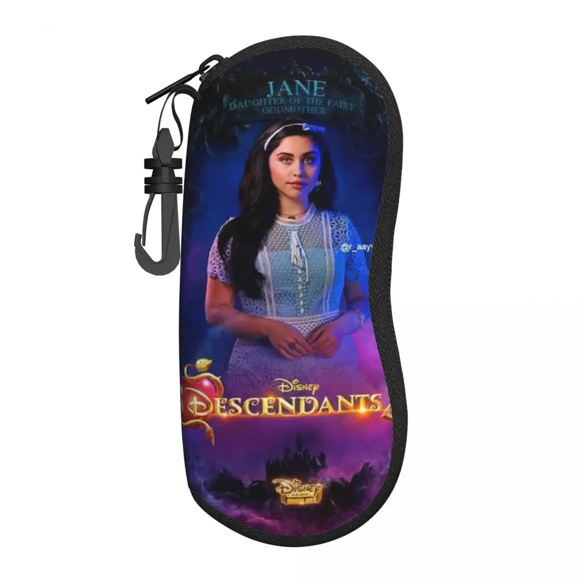 

Audrey Mal And Evie Descendants Sunglasses Soft Case Neoprene Zipper Shell Eyeglass Case Custom Protective Box For Glasses