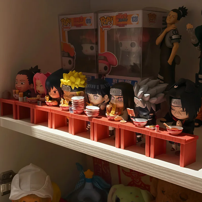 Nuevo en Stock genuino Bandai Naruto: Shippuden Ramen serie caja ciega Linda figura de Anime modelo juguetes ornamento regalos de vacaciones Sasuke
