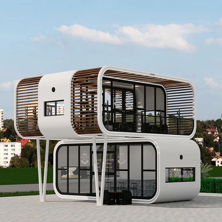 

Suppliers Container apple Cabin Home Prefabricated Capsule House Modern Manufactured Homes Prefab House Made