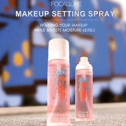 Wholesale FOCALLURE 100ml Makeup Setting Spray Oil Control Waterproof Hydrate Face Make up Finishing Spray Fixer Cosmetics