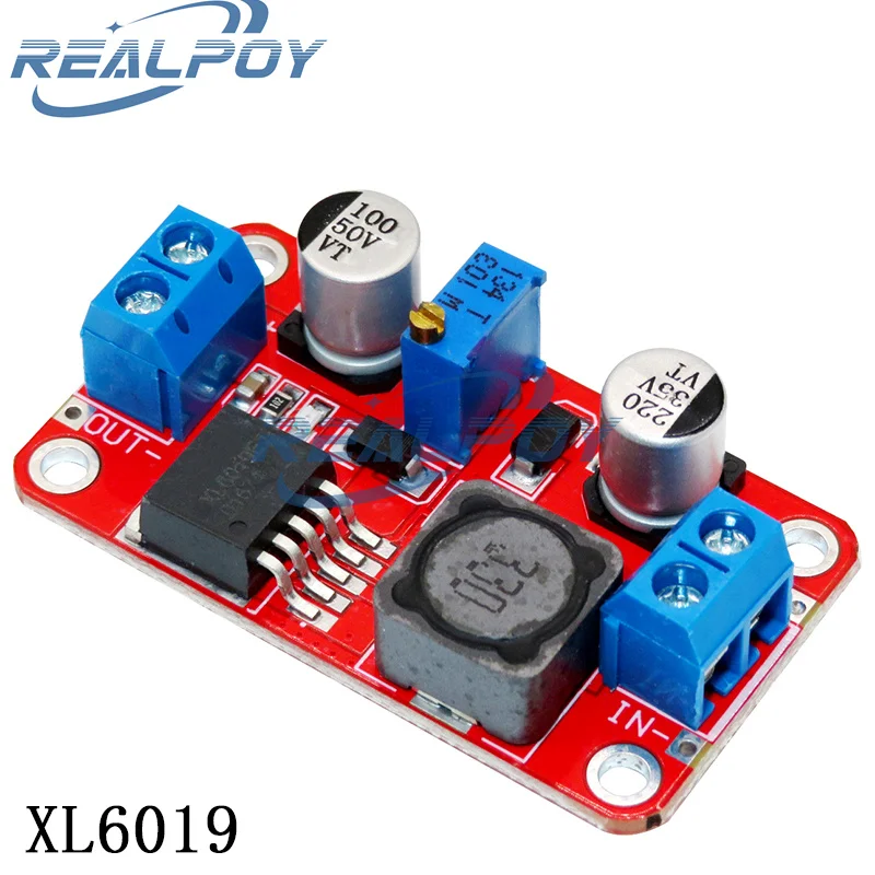 XL6009 4A Boost Converter Step Up Adjustable 15W 5-32V to 5-50V DC-DC Power Supply Module High Performance Low Ripple