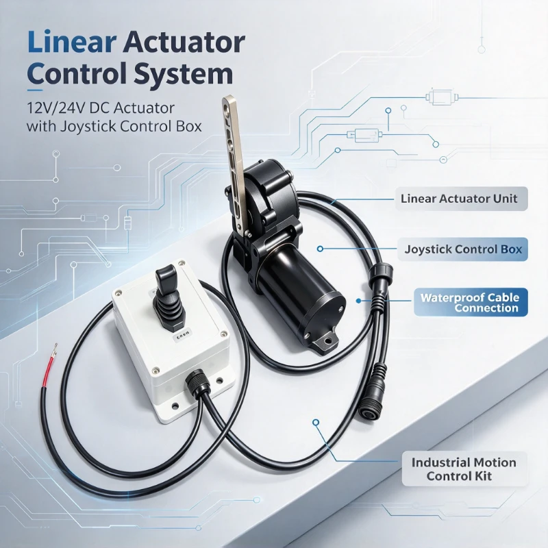 Wired Control Rocker + Driver Card + Clutch Motor
