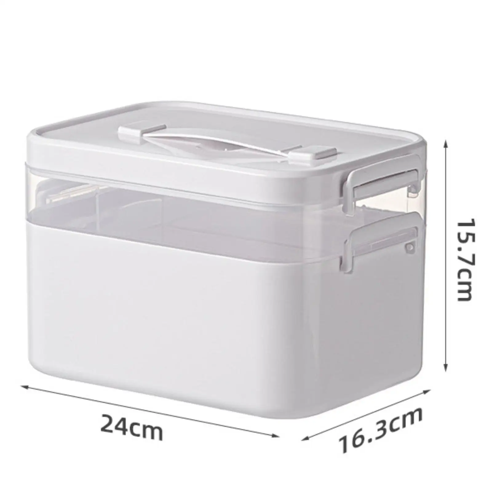 Medical Organizer Office Multipurpose with Handle Transportation Container