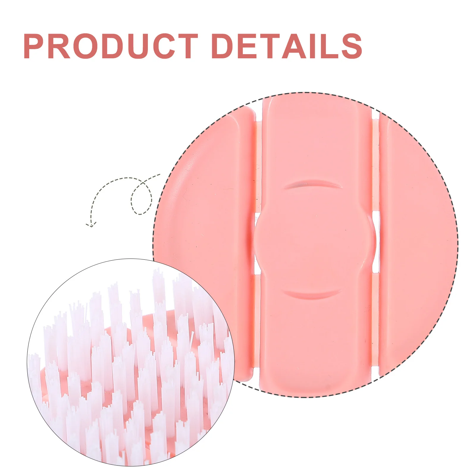 

3Pcs Plastic Vegetable Brush Fruit Scrubber Strong Decontamination Perfect for Cucumbers Carrots Tomatoes