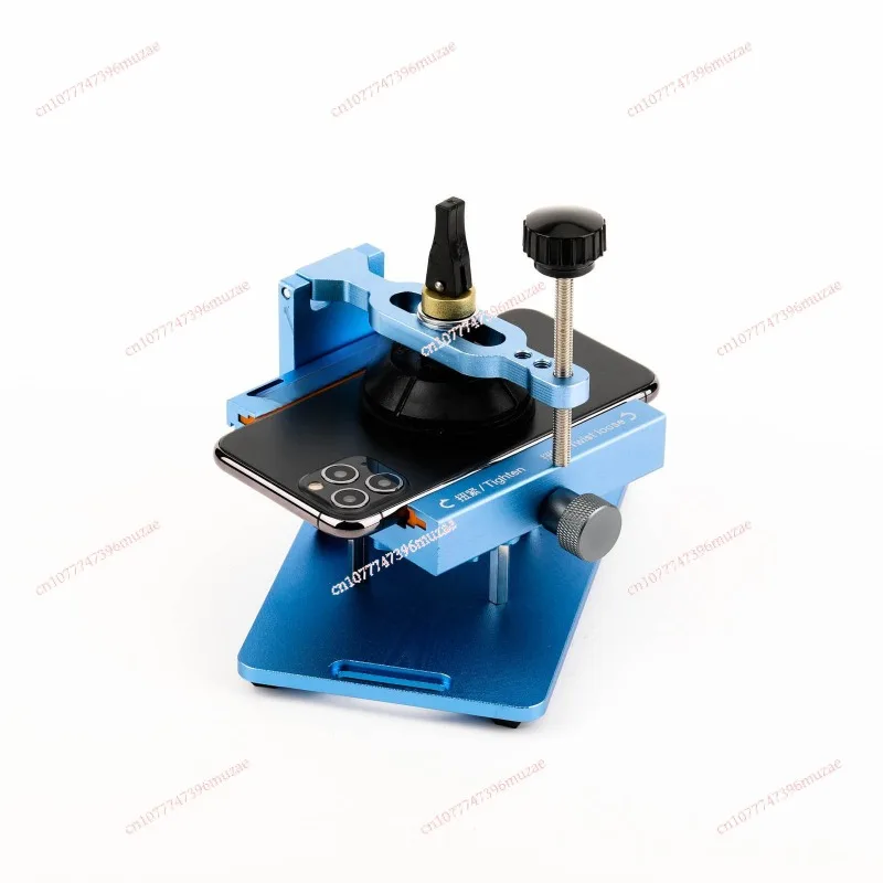 

Mobile phone repair four-in-one 360 rotating fixture screen side hanging, remove the back cover fixture