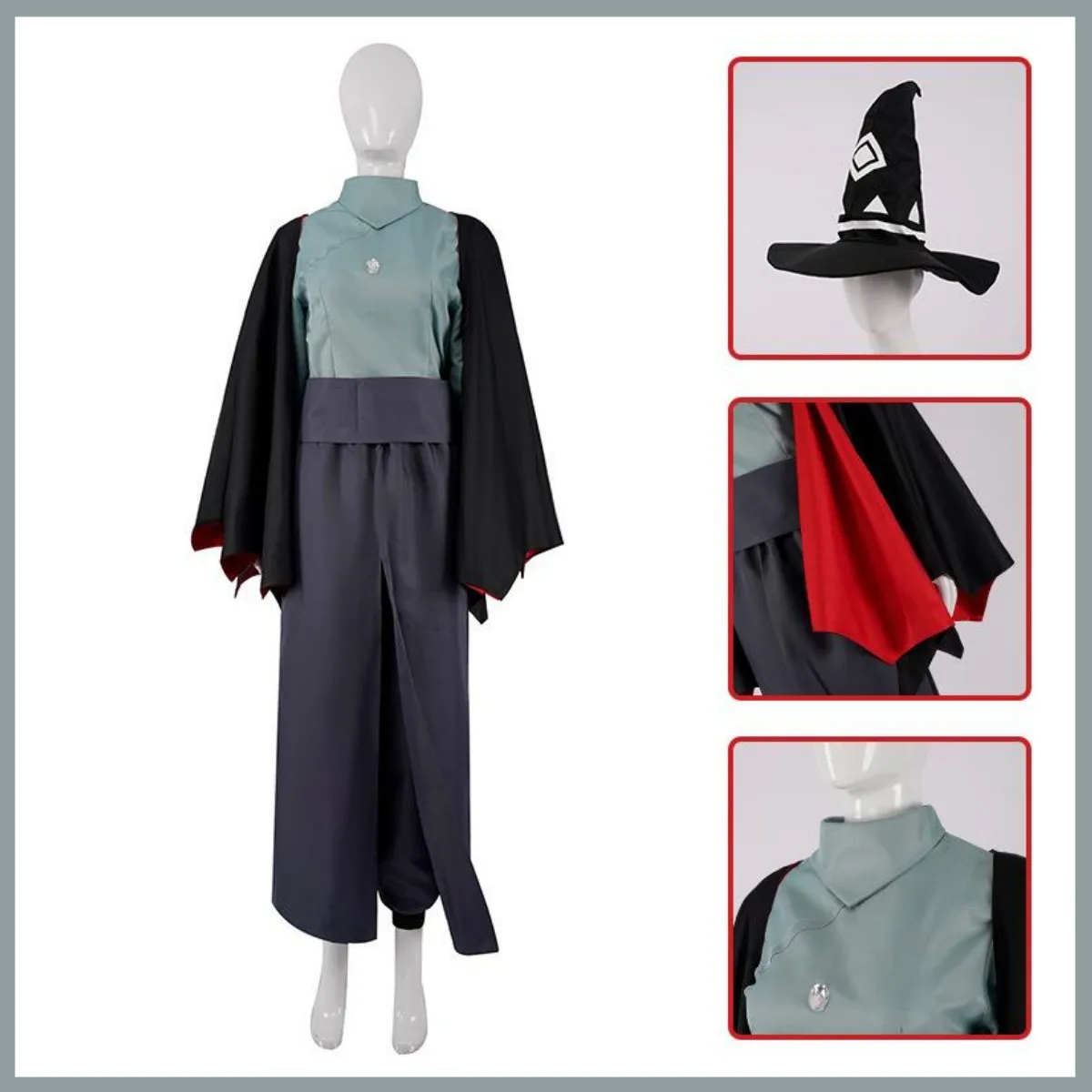 Anime Game Sky: bambini della stagione della luce della profilassi Costume Cosplay mantello nero uniforme cappello donna Halloween Carnival Suit