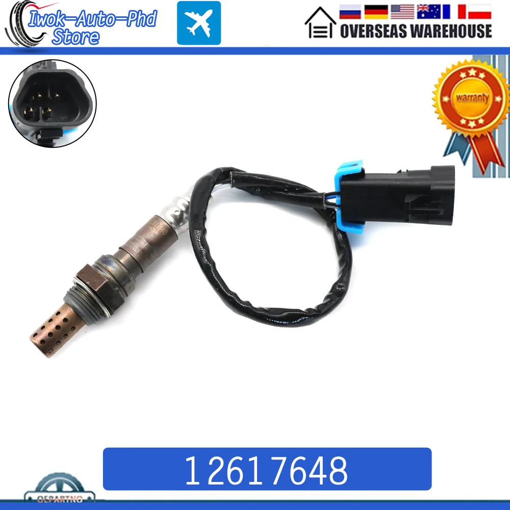 12617648 Air Fuel Ratio Lambda Oxygen O2 Sensor For BUICK REGAL LACROSSE VERANO CHEVROLET IMPALA MALIBU PONTIAC G6 SATURN AURA