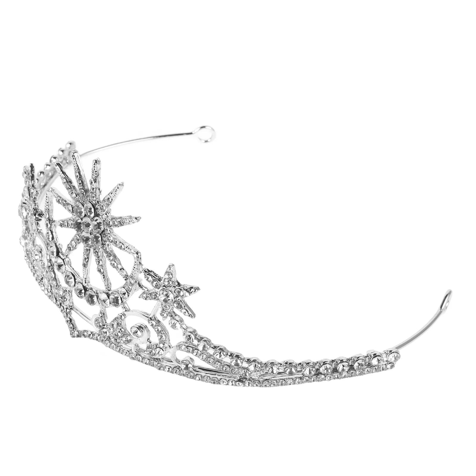 

Bridal Hair Accessories for Women Rhinestones Tiara Crown Wedding Miss