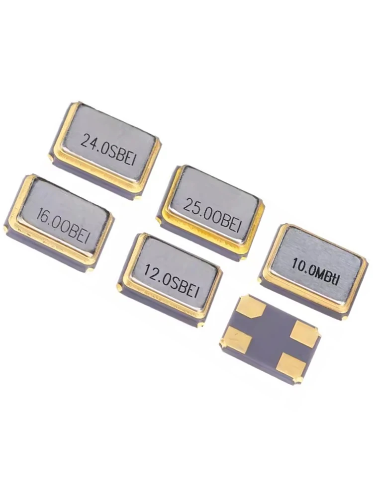 5pcs SMT crystal oscillator 3225 active 4/quad 8M/12M/16M/20M/24M/25M/26M/27M/30M/32M/40M/50M/11.0592M/12.288M/22.1184M