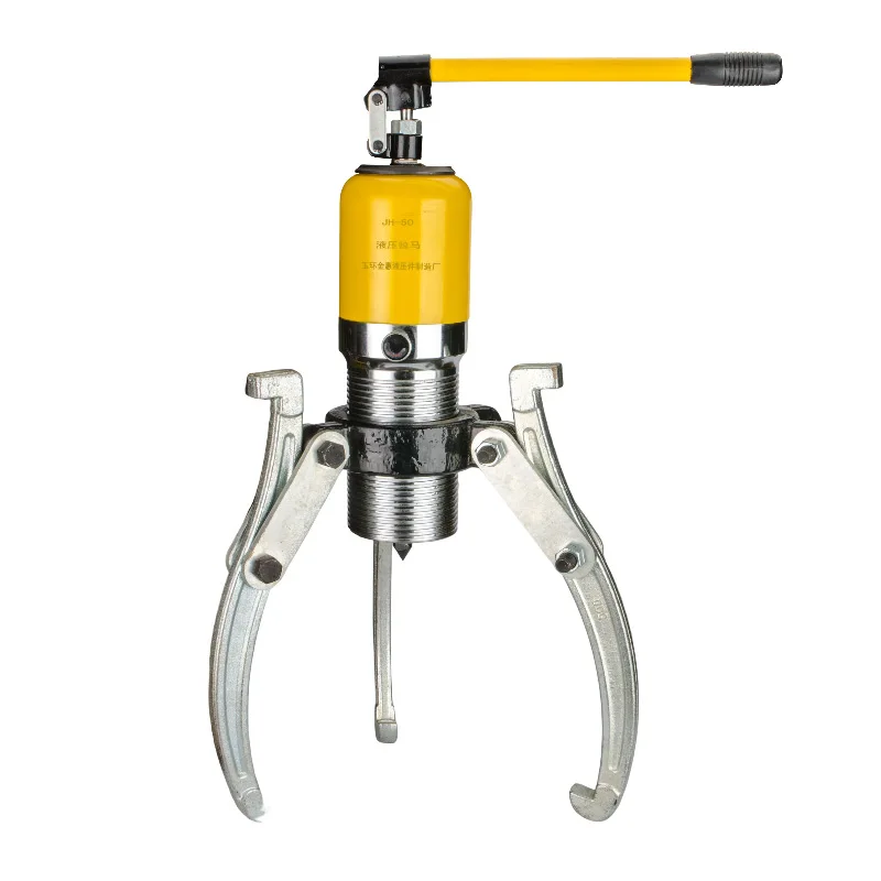 JH-50T Integral Manual Gear Puller 50 Tons Hydraulic Bearing Pulling Tool with Three-Claw Equipment