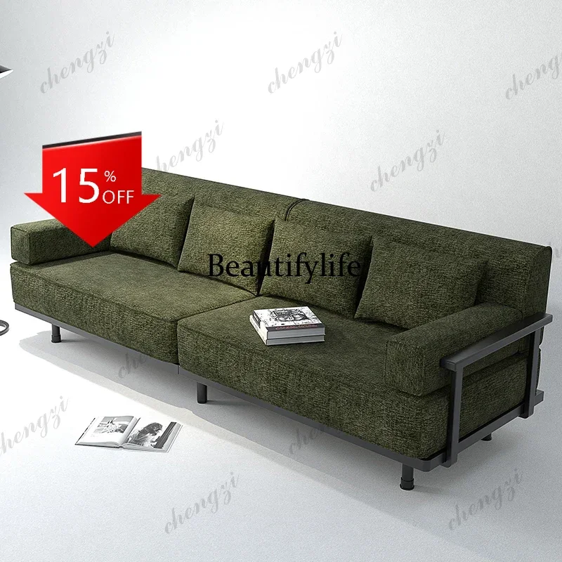 

R134 High Back Green Living Room Sofas European Dark Corduroy Curved Living Room Sofas Floor Lazy Woonkamerbanken Furniture Home