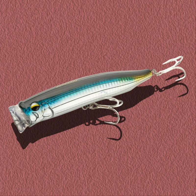 1PCS Topwater Trolling Popper Fishing Lure 150mm 61g Spinning Wobbler Feed Poppers Artificial Baits for GT Tuna Sea Bass Grouper
